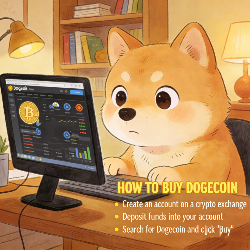 how to buy dogecoin step by step