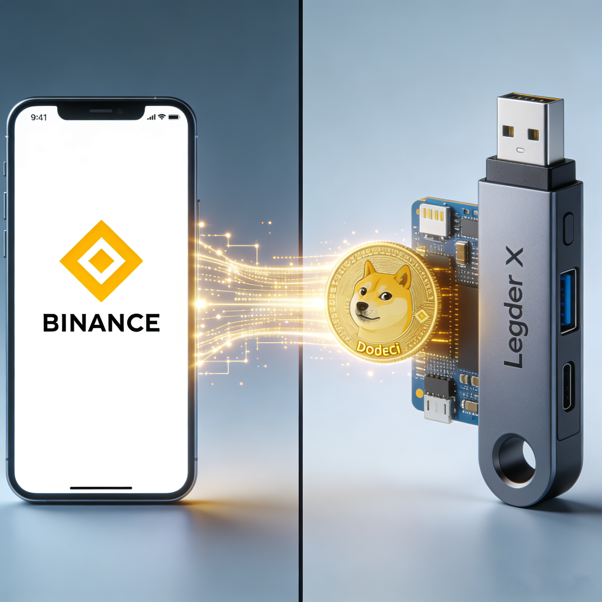 Binance to Ledger Nano X